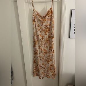 YELENA DRESS - RED/ORANGE